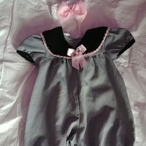 Black & White Romper